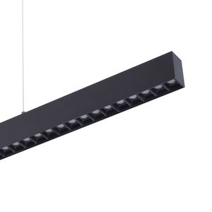 Lustre Pendente Nordecor Lyta Pro Led Bivolt Preto 3000k