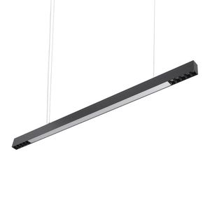 Lustre Pendente Nordecor Lyta Dif Led Bivolt Preto 3000k