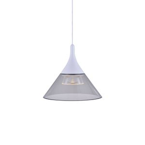 Lustre Pendente Nordecor Thom 2693 Branco Led Bivolt Branco 2693
