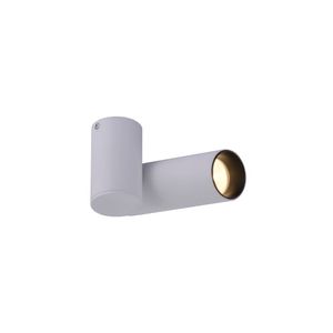 Spot Direcionável De Sobrepor Nordecor Kona Gin Led Alto Irc 97 3w Bivolt Branco 2700k Luz Amarela