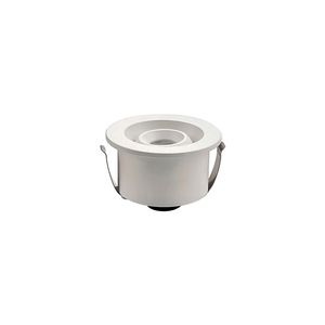 Spot De Embutir Nordecor Ollo Mini Redondo Led Alto Irc 90 3w Bivolt Branco 3000k Luz Amarela 6542