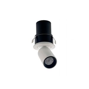 Spot De Embutir Retrátil Nordecor Mali Led Alto Irc 90 5w Bivolt Branco 3000k Luz Amarela 6546