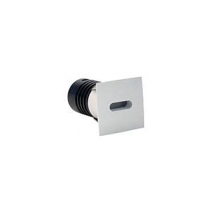 Spot De Embutir Nordecor Domy Ini Mini Quadrado Led Alto Irc 90 1w Bivolt Branco 3000k Luz Amarela 6522