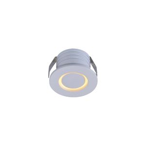 Spot De Embutir Nordecor Nobi Mini Led 3w Bivolt Branco 3000k Luz Amarela
