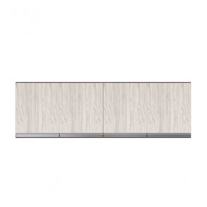Módulo Armário Aéreo Suspenso P- Cozinha Andreia 150cm C- 4 Portas Cast-avelã - Ajl Móveis