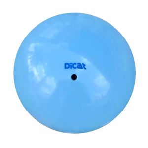 Bola Lisa Dicate Sports Ginástica Rítimica 16cm - 300g Azul Bebê