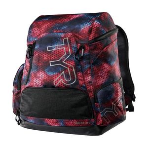 Mochila Natação Alliance 45 Litros Backpack Tyr Vermelho-azul