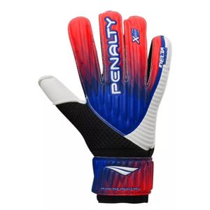 Luva De Goleiro Infantil Delta Training Xxiii Penalty Azul-vermelho-branco Tamanho M