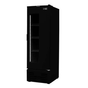 Cervejeira Porta De Visor 284 Litros Fricon Vcfc284-2d054 Total Black 220v