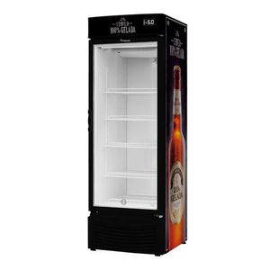 Cervejeira Porta De Vidro 431 Litros Fricon Vcfc431-1v000 Preto 127v