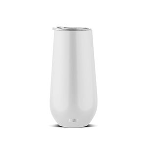 Copo Taça Térmica Aduze Champagne Espumante Drink Lux Branco 150ml