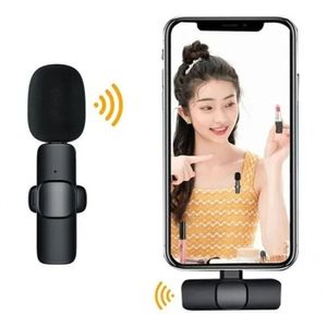 Microfone Lapela Wireless Sem Fio Para Iphone Ipad Lightning