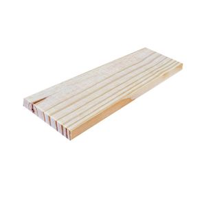 Prateleira Verticalize 2x14x60 Em Madeira Natural
