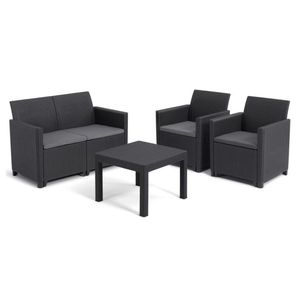 Conjunto De Poltronas De Jardim Marie Keter