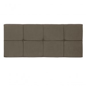 Painel Cabeceira Casal 1,40cm Marrom