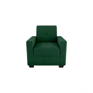 Poltrona Decorativa Lavinia Veludo Masserati Verde Matrix Veludo Masserati Verde