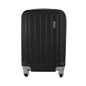 Malas de Bordo Pequena para Viagem em Abs Ika Scorpion Cadeado Integrado - Preta, P