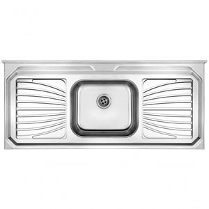 Pia De Inox 1,50 X 0,53 Escorredor