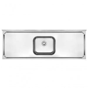 Pia De Inox 1,60 X 0,53 Lisa