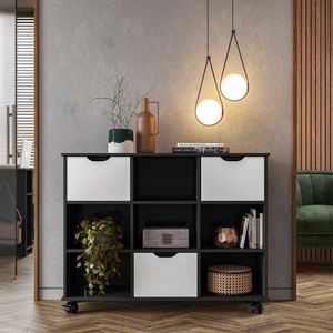 1478 - Nicho Organizador Preto Fosco