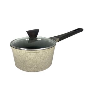 Panela 18cm/2,0l Com Revestimento Cerâmico Marble Neoflam Cinza