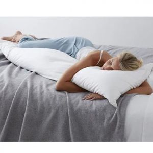 Travesseiro De Corpo Hug 160x50 Extreme Soft - Star Confort Branco