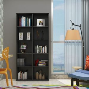 Estante Organizadora Clean 1,87m Preto