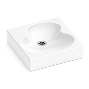 Kit 2 Cubas De Apoio 41x41cm Ruy Ohtake Roca Branco