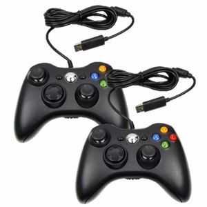 Kit 2 Controle Xbox 360 Computador Pc Com Fio Joystick Feir