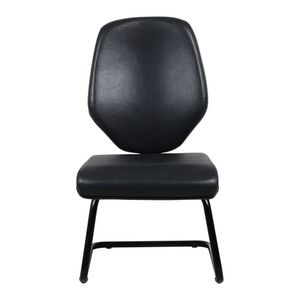 Cadeira Para Escritório Amor Fixa Encosto Ergonômico Preto
