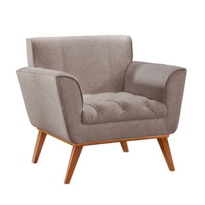 Conjunto 2 Poltronas Lyz Castellar Móbile Cappuccino