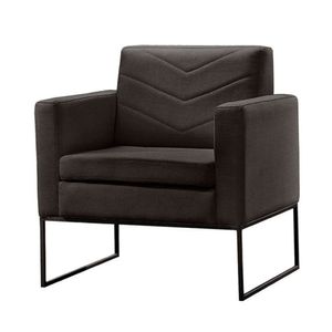 Conjunto 2 Poltronas Apolo Base Castellar Móbile Preto