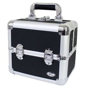Maleta Profissional De Maquiagem Jacki Design - Preta