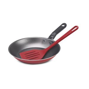 Frigideira Brinox Com Espátula 24 Garlic Vermelho