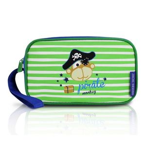 Estojo Tamanho Médio Azul Pequeninos Jacki Design Azul - Macaco