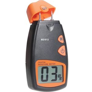 Medidor Umidade Madeira Papel Bambu Digital Display Lcd Precisao Profissional