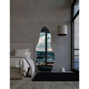 Espelho Orgânico Luxo Grande 170x70cm Corpo Inteiro Moderno Lapidado Com Suporte