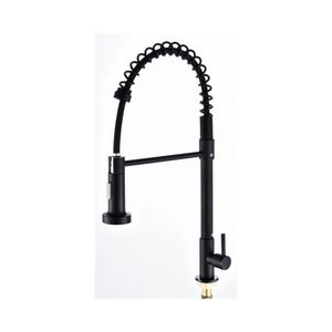 Torneira De Bancada Cozinha Metal Gourmet Preto