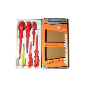 Kit Jogo De Chaves Fenda E Philips Isolada 1000v Imantada 6 Peças Eletricista