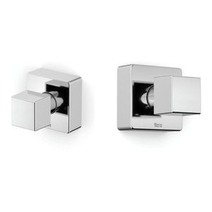 Kit Com 2 Acabamento De Registro Base Reforma 1.1/4, 1.1/2 Singles One Square Celite Cromado