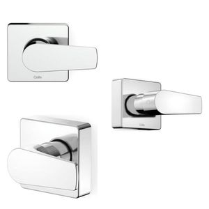 Kit Com 3 Acabamento De Registro Base Docol 1.1/4, 1.1/2 Noronha Celite Cromado
