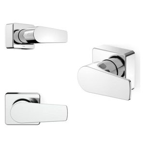 Kit Com 3 Acabamento De Registro Base Docol 1/2, 3/4, 1 Noronha Celite Cromado
