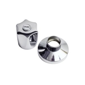 Acabamento De Metal C50 Para Registro 1/2 E 3/4 Padrao Docol -