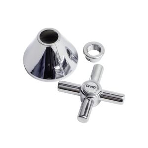 Acabamento De Metal C31 Para Registro 1/2 E 3/4 Universal E Deca -