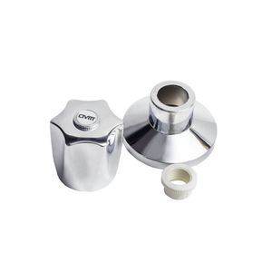 Acabamento De Metal C50 Para Registro 1/2 E 3/4 Universal E Deca -