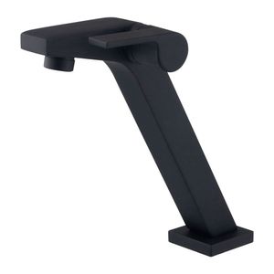 Torneira Lavatório Vogue Bancada 1/4 Volta C12 Concept Black - 8070 Leão Preta
