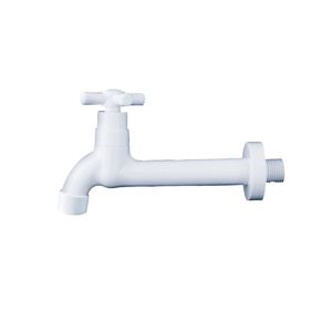 Torneira Pia Abs (l) 18cm C/ Arej Cruzeta Branco