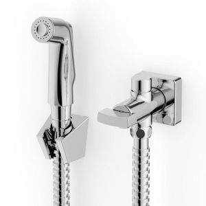Kit Com 2 Ducha Higiênica Com Derivação Virtus Roca Cromado