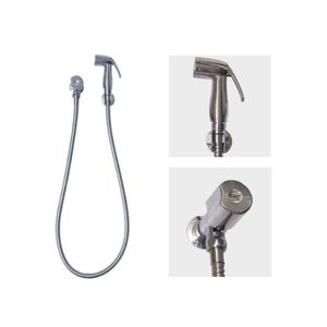 Ducha Higiênica Cromada C40 Acionamento 1/4 De Volta Cinza