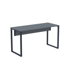 Mesa Madeira 1340x600mm M134/60p25tub Grafito/azul Delrei